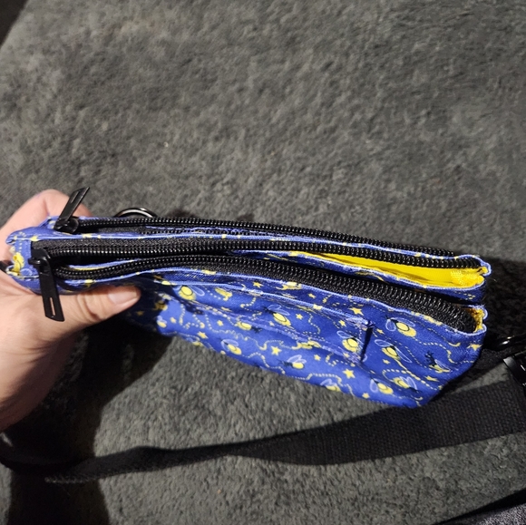 Sipsey Wilder Blue Firefly Patterned Crossbody Bag - Picture 8 of 10